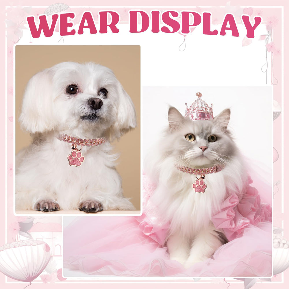 Coloris rose gold et pink Hillban, tendance chic pour chat.