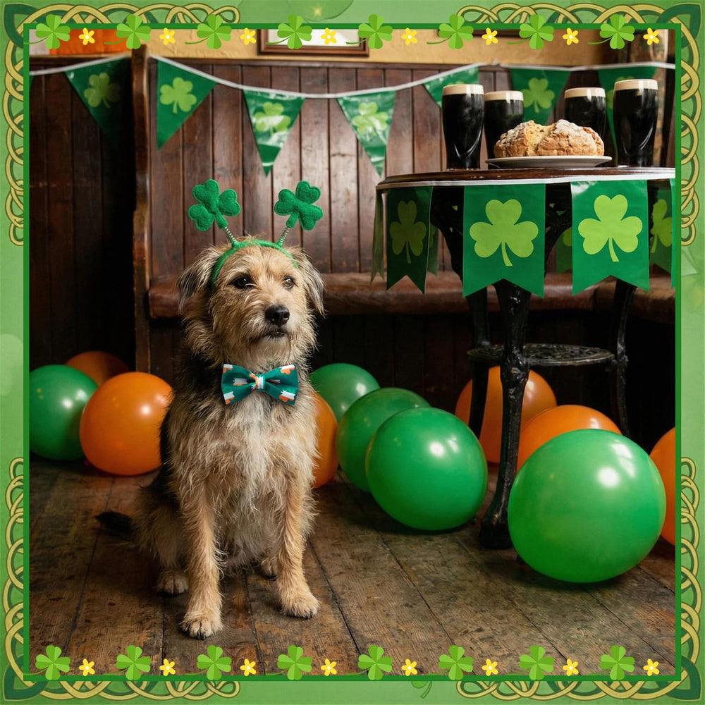 Hillban noeud-colier chien coeur: style charmant pour photos quotidiennes.