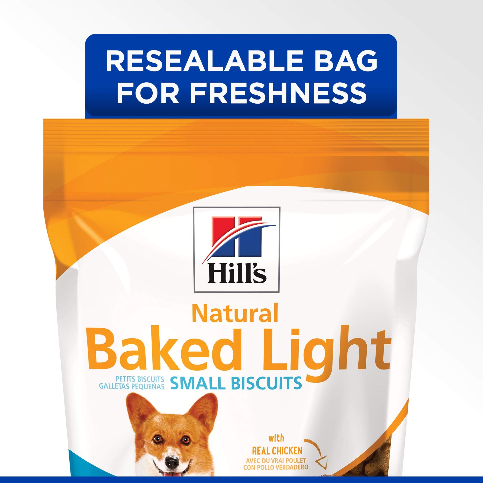 Hill's biscuits pour petits chiens, qualité américaine et ingrédients globaux.