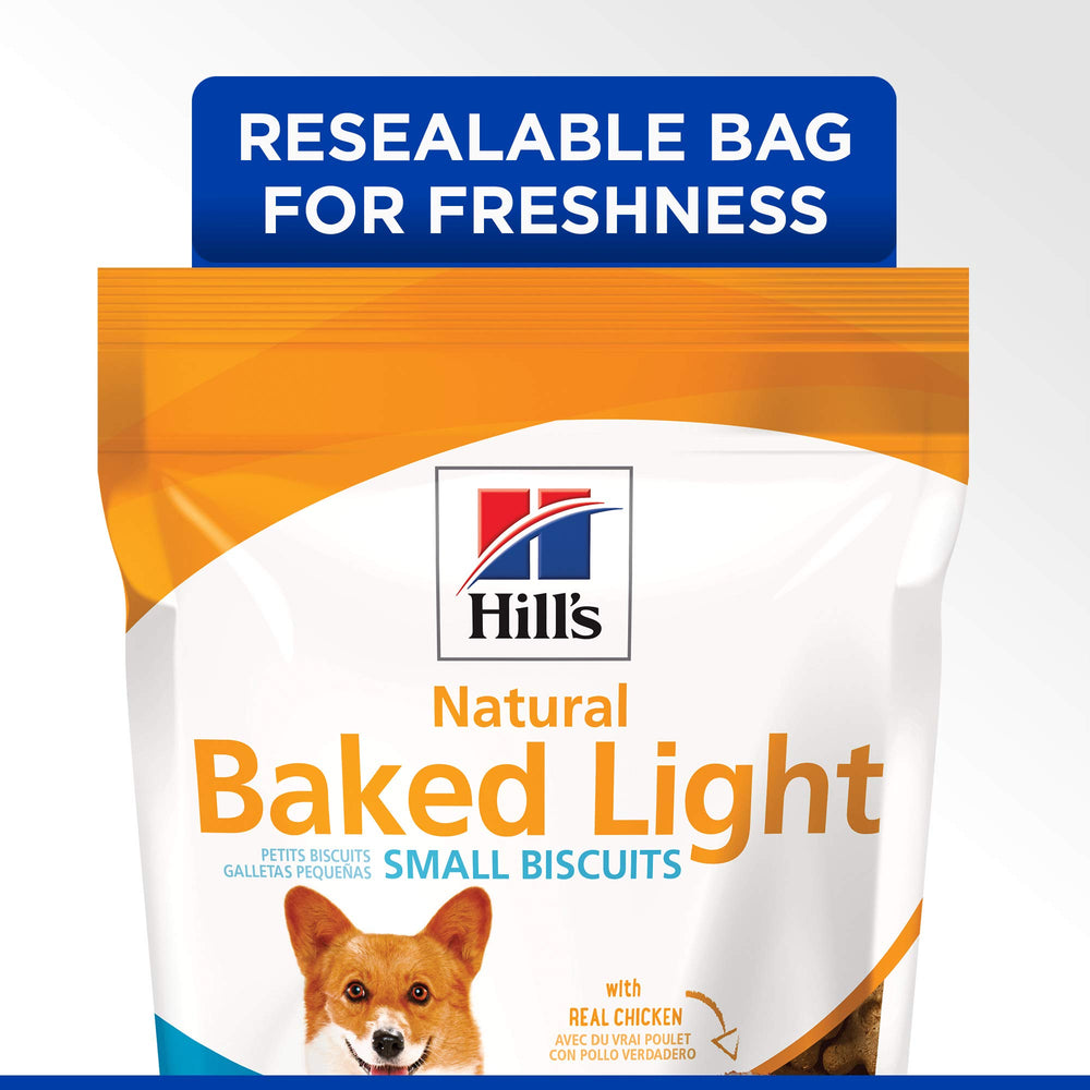 Hill's biscuits pour petits chiens, qualité américaine et ingrédients globaux.