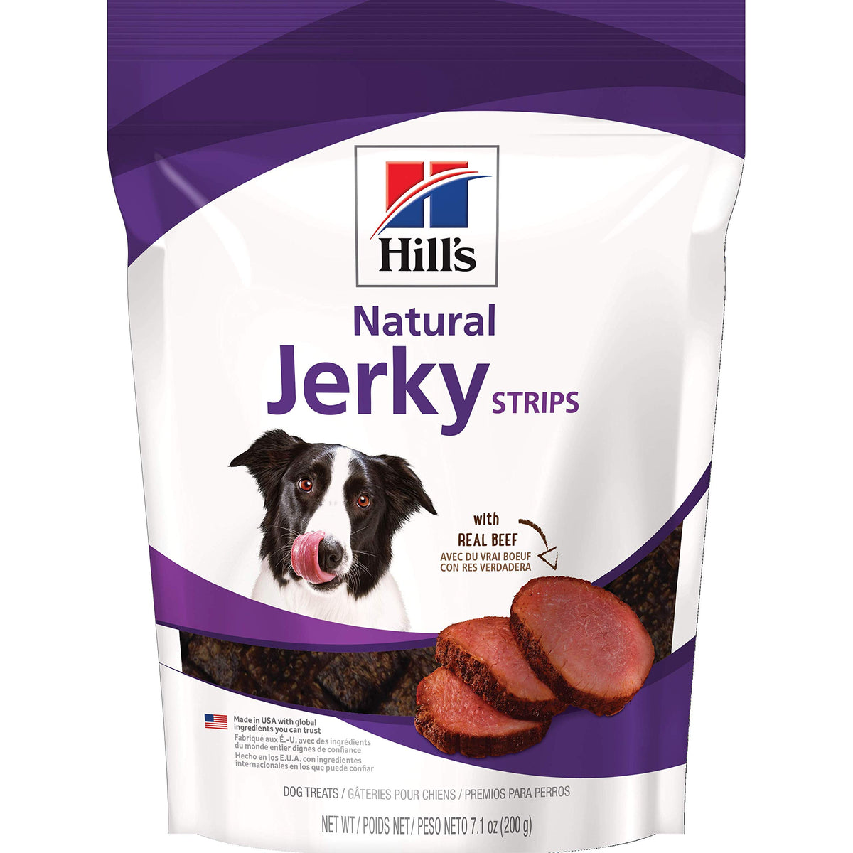 Hill's Natural Jerky Strips boeuf - tranche délicieuse, récompense d'entraînement.