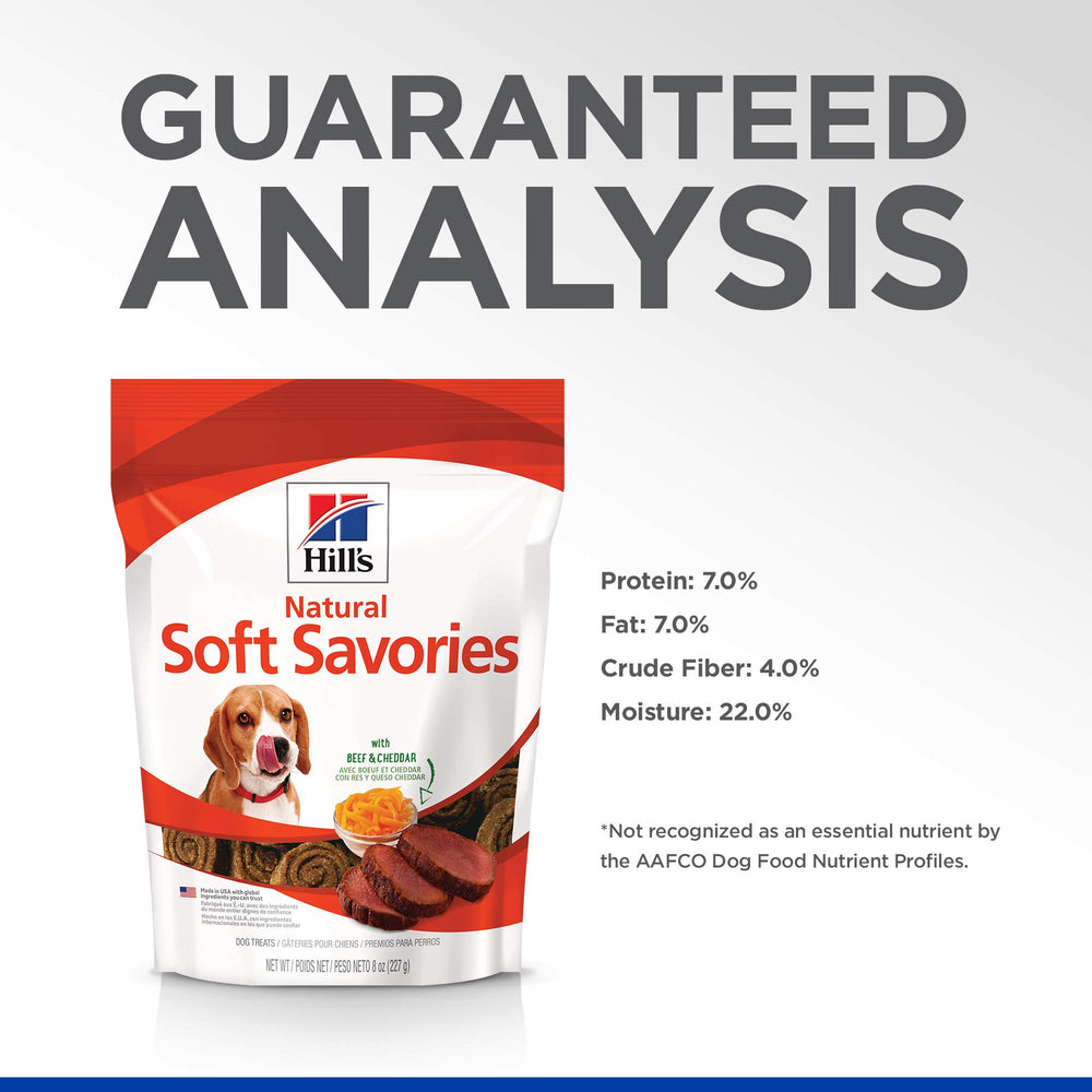 Hill's Soft Savories comme complément au repas sec pour varier les textures.