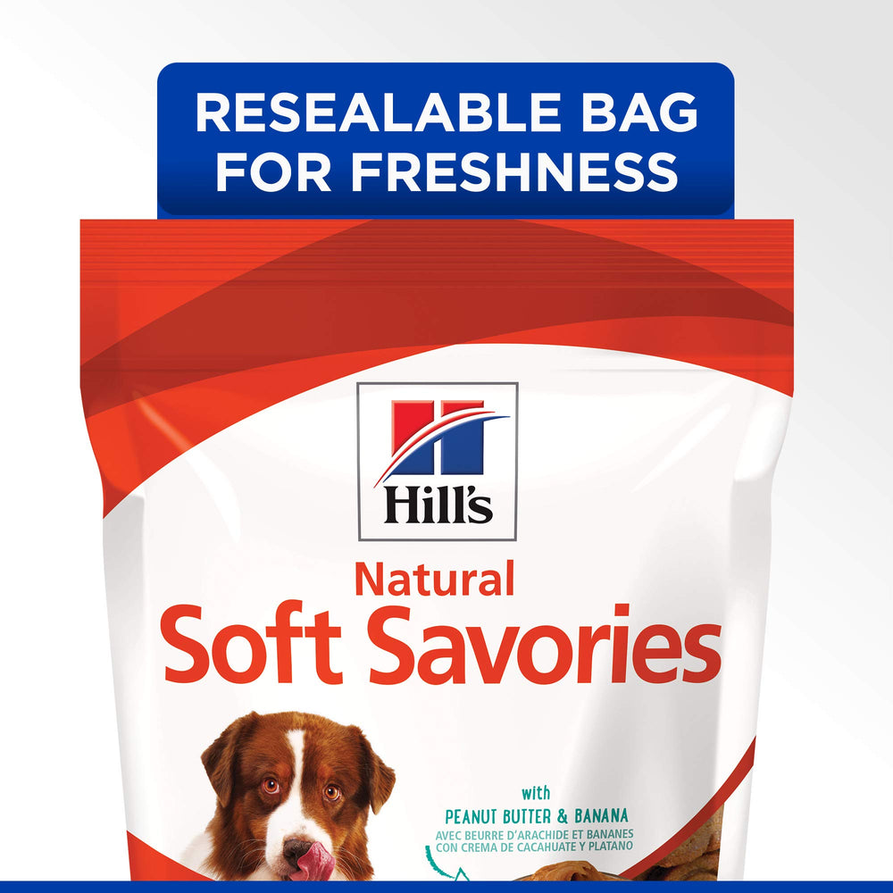 Hill's Natural Soft Savories – Sans additifs artificiels : option naturelle pour friandises quotidiennes