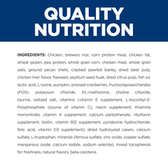 Hill's Prescription Diet Biome Stress hydrolysed casein chat, gestion du stress potentielle