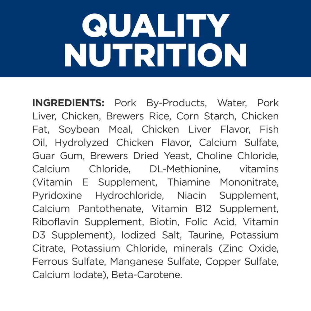 Hill's c/d Multicare – aliments en conserve au poulet pour routine urinaire.