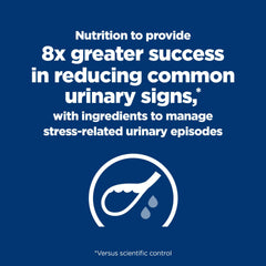 Hill's Prescription Diet c/d Multicare Stress — emballage fabriqué aux États-Unis, ingrédients mondiaux fiables.
