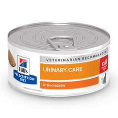 Hill's Prescription Diet c/d Multicare Stress chat poulet — boîtes 5,5 oz soutiennent la santé urinaire.