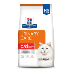 Hill's Prescription Diet c/d Stress chat poulet, sac 8 kg, soutien potentiel à la santé urinaire