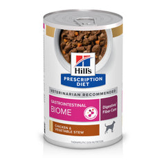 Hill's Prescription Diet Gastrointestinal Biome boite poulet et légumes, soutien digestif potentiel