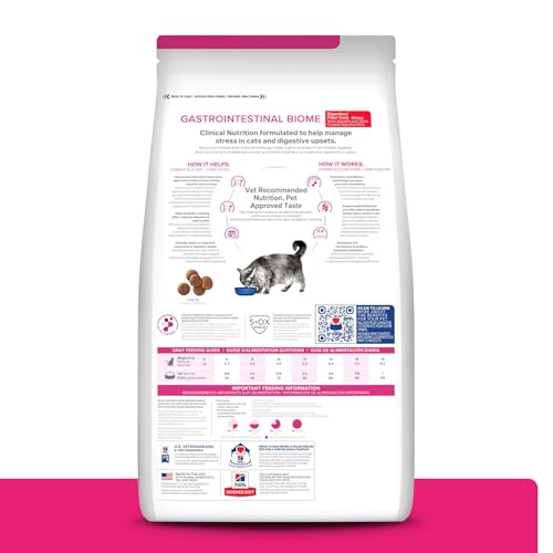Hill's Prescription Diet GI Biome Stress croquettes poulet: texture appétente et prebiotiques