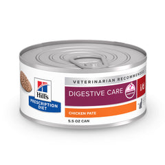Hill's Prescription Diet i/d, emballage clair illustrant le soin digestif pour chats