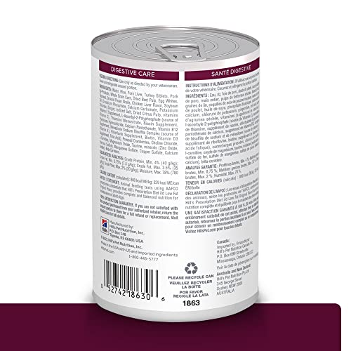 Hill's i/d Low Fat bol pour chien au poulet, soutien digestif après repas.