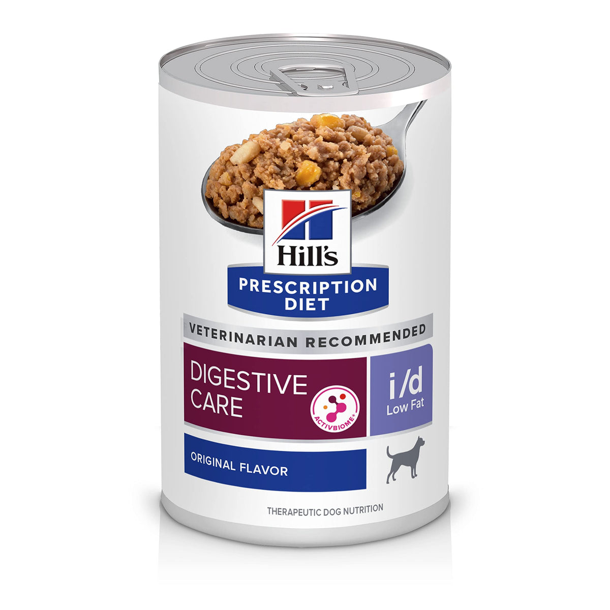 Hill's Prescription Diet i/d Low Fat conserve poulet, favorise une digestion équilibrée.
