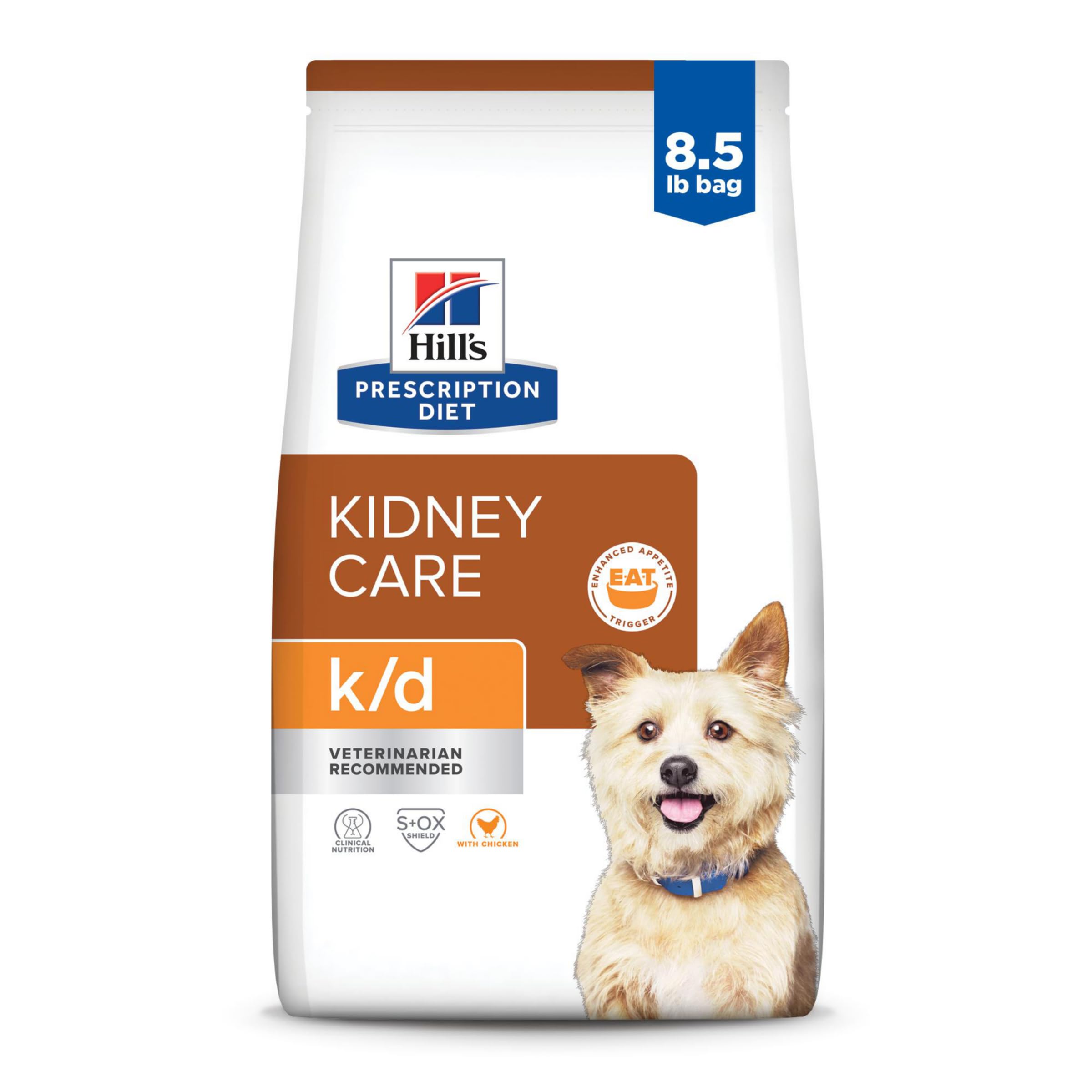 Hill's k/d Chien Poulet – sac d'aliments, soutien potentiel à la fonction rénale