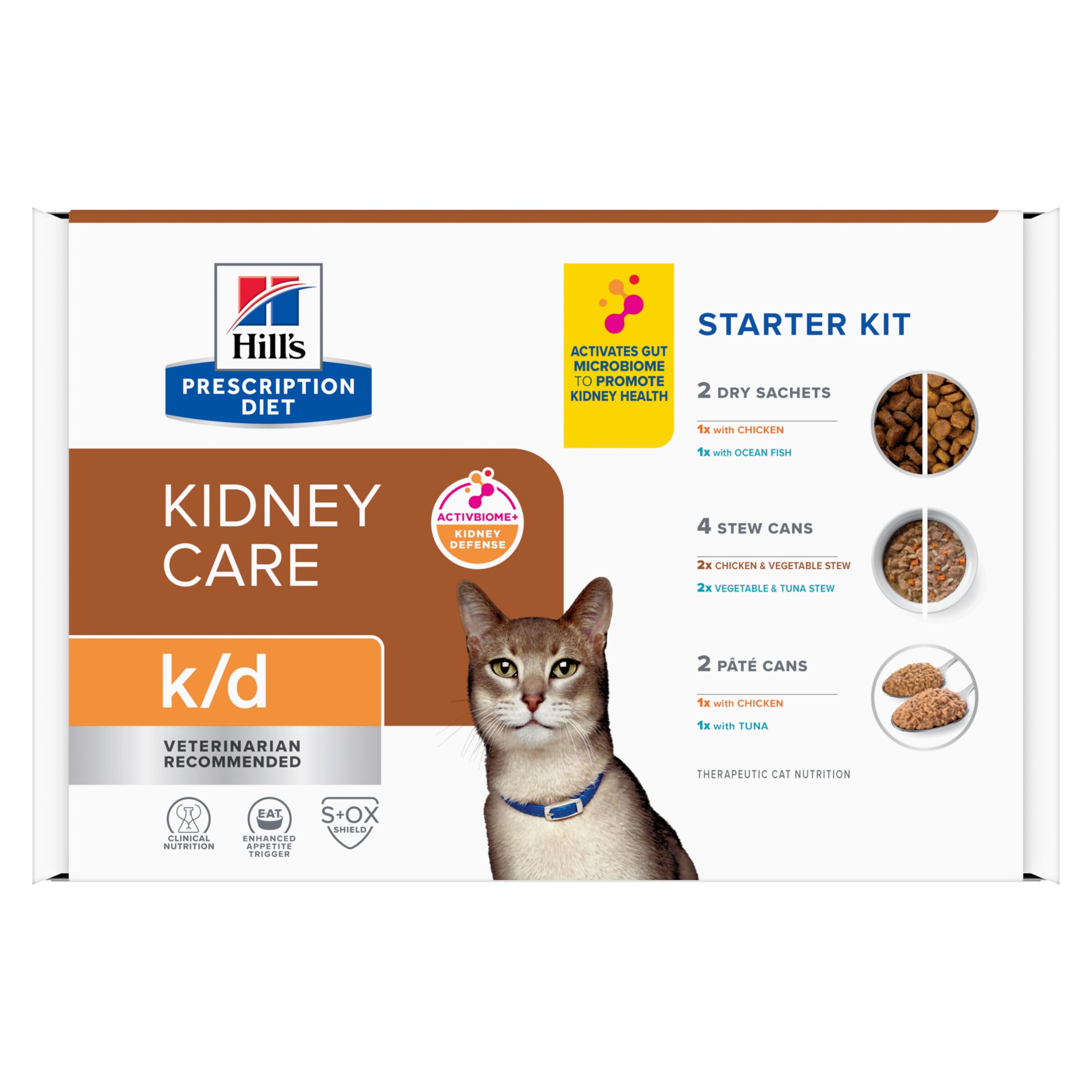 Hill's k/d chat croquettes poulet: texture croquante et variété pour les repas