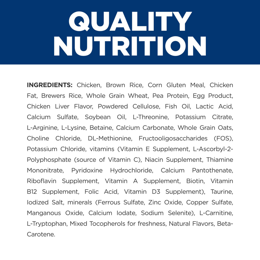 Chat mange Hill's k/d – image d'alimentation quotidienne.