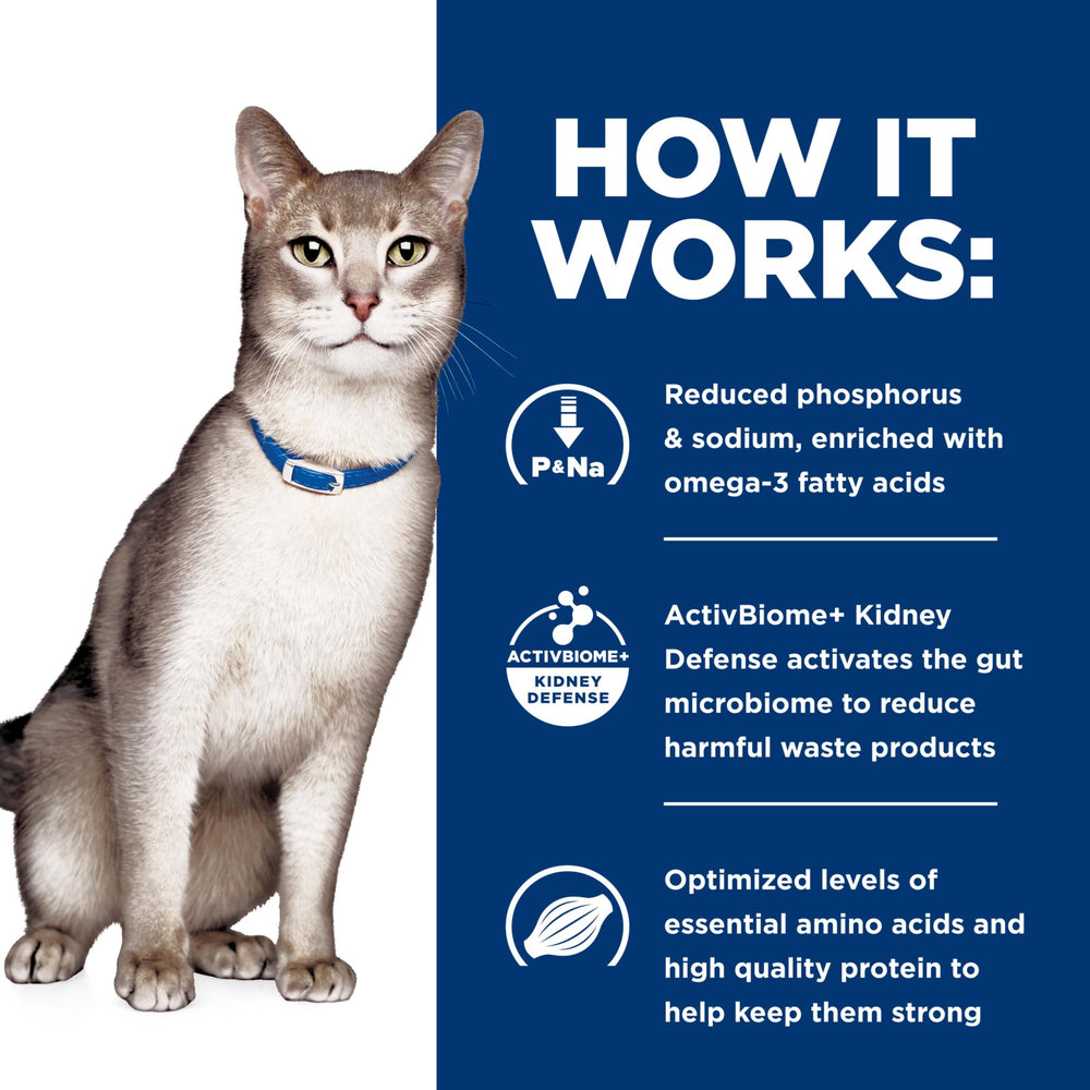 Hill's k/d – croquettes au goût apprécié par les chats