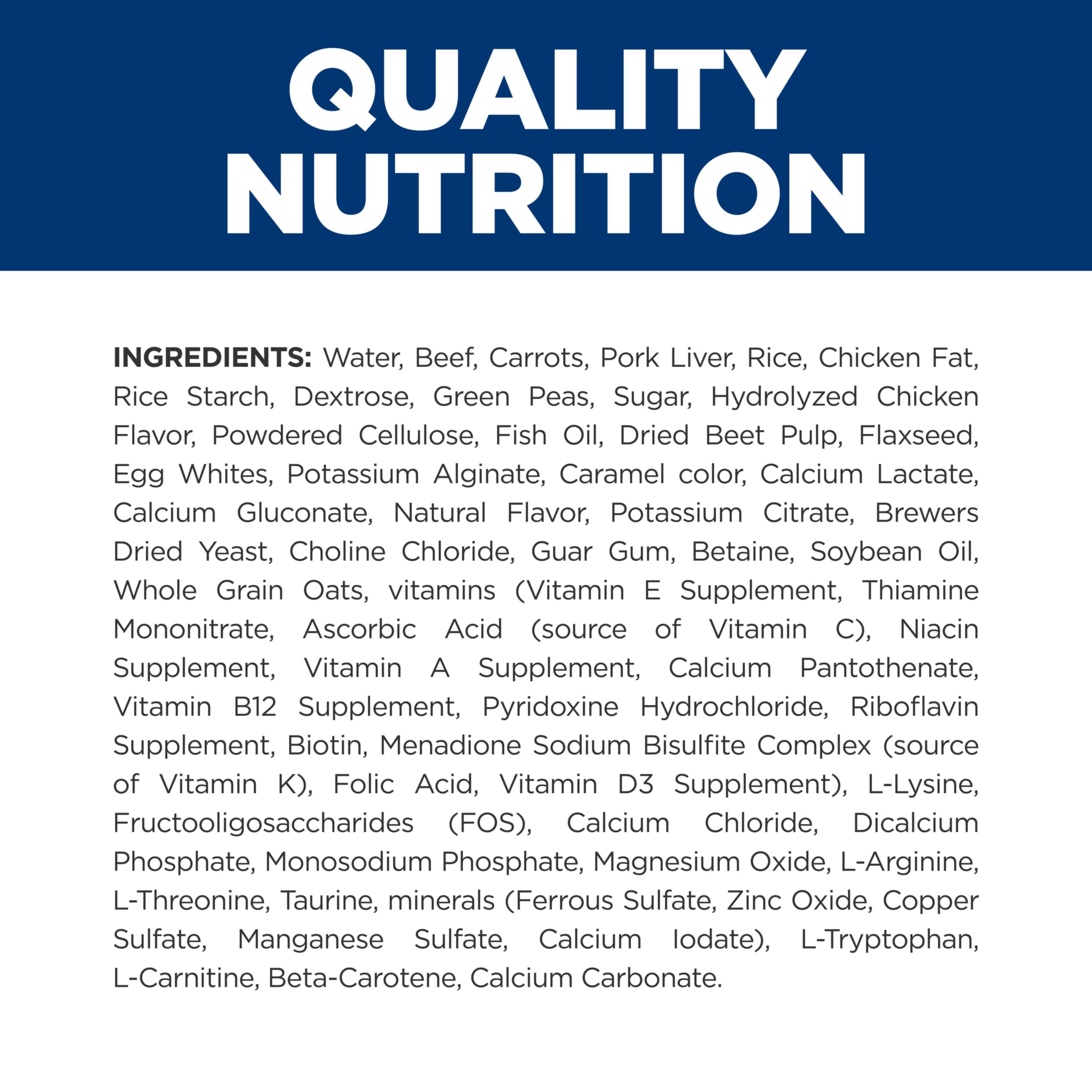 Hill's Prescription Diet k/d emballage conserve ouvert—portion prête à servir.