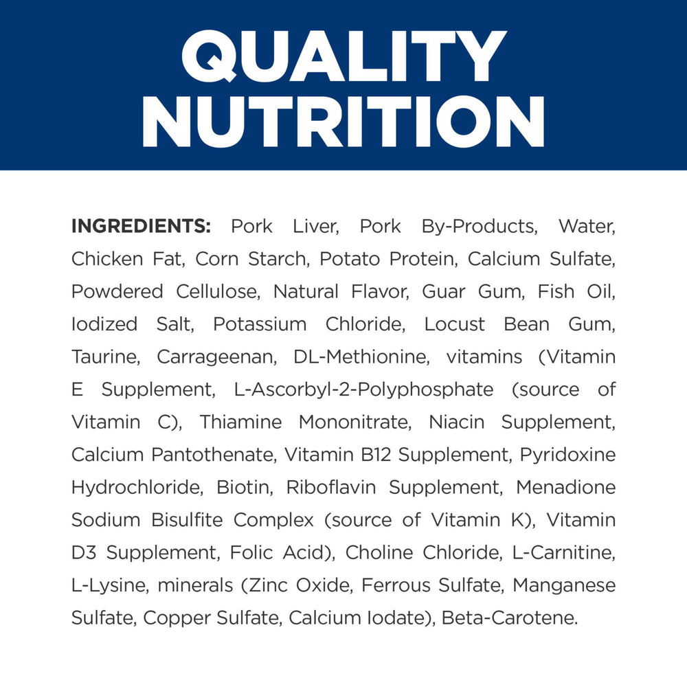 Hill's GlucoSupport ingrédients riches en arginine