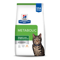 Hill's Metabolic chat poulet croquettes: soutien potentiel au contrôle du poids.