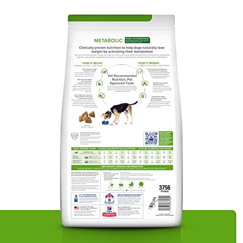 Croquettes Hills Metabolic texture riche pour une alimentation rassasiante.