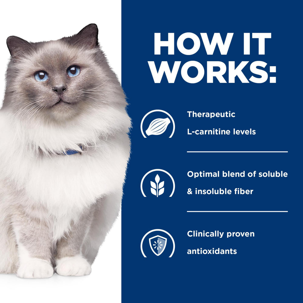 Hill's Prescription Diet r/d chat seche fabrication-usa: fabriqué aux États-Unis avec des ingrédients mondiaux.
