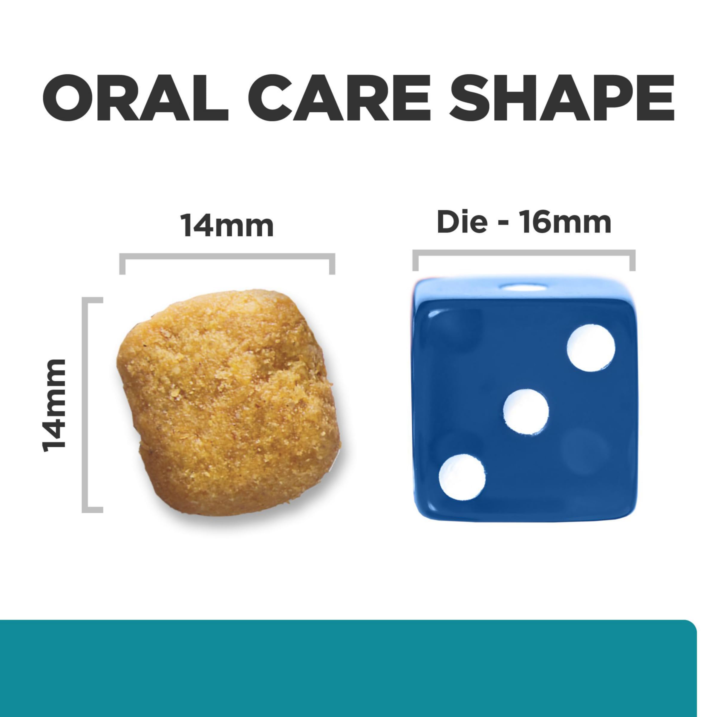 Hill's Prescription Diet t/d – Kibble petite taille poulet – adapté aux petits chiens.