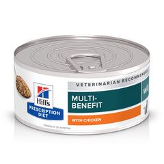 HILL'S PRESCRIPTION DIET w/d chat poulet, boite 5,5 oz, soutien digestion et urine