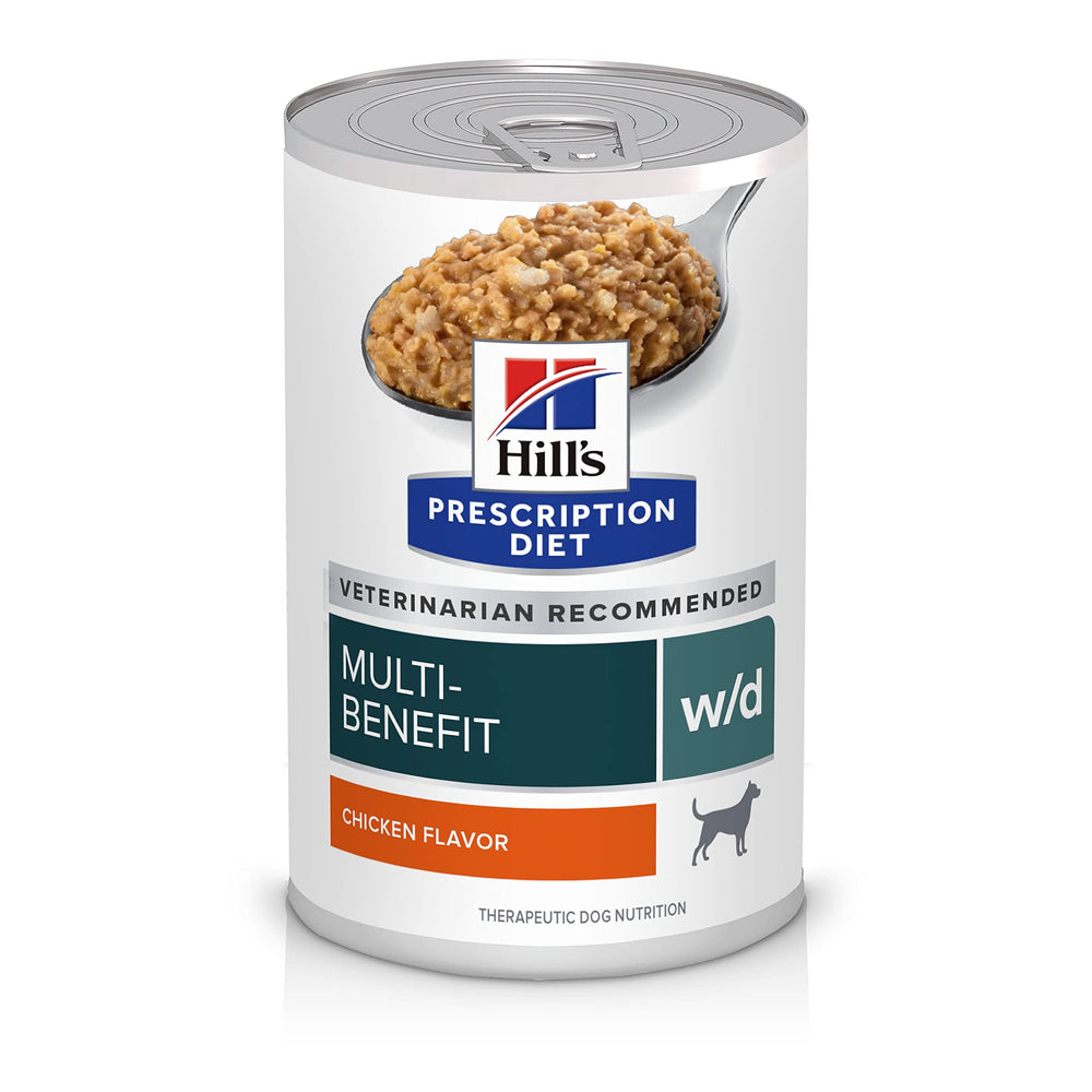 Hill's w/d poulet en boîte humide prêt à servir pour chien