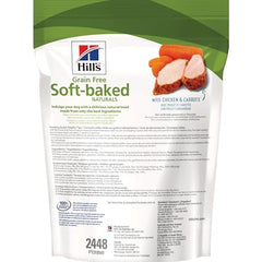 Hill's Sans céréales Soft-Baked Naturals poulet et carottes, snack sain pour chiens.