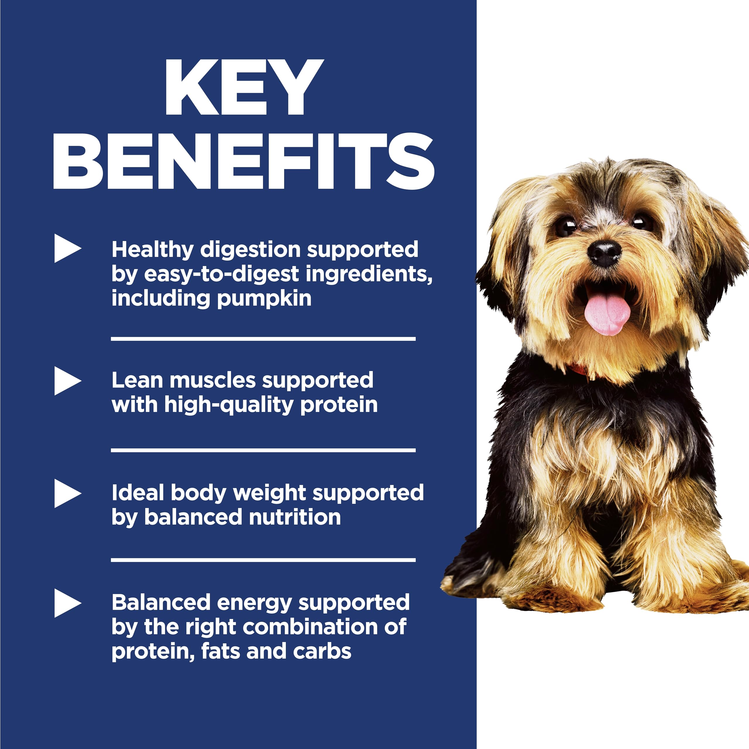 Hill's Science Diet ActivBiome+ Multi-Benefit fibres prébiotiques et antioxydants