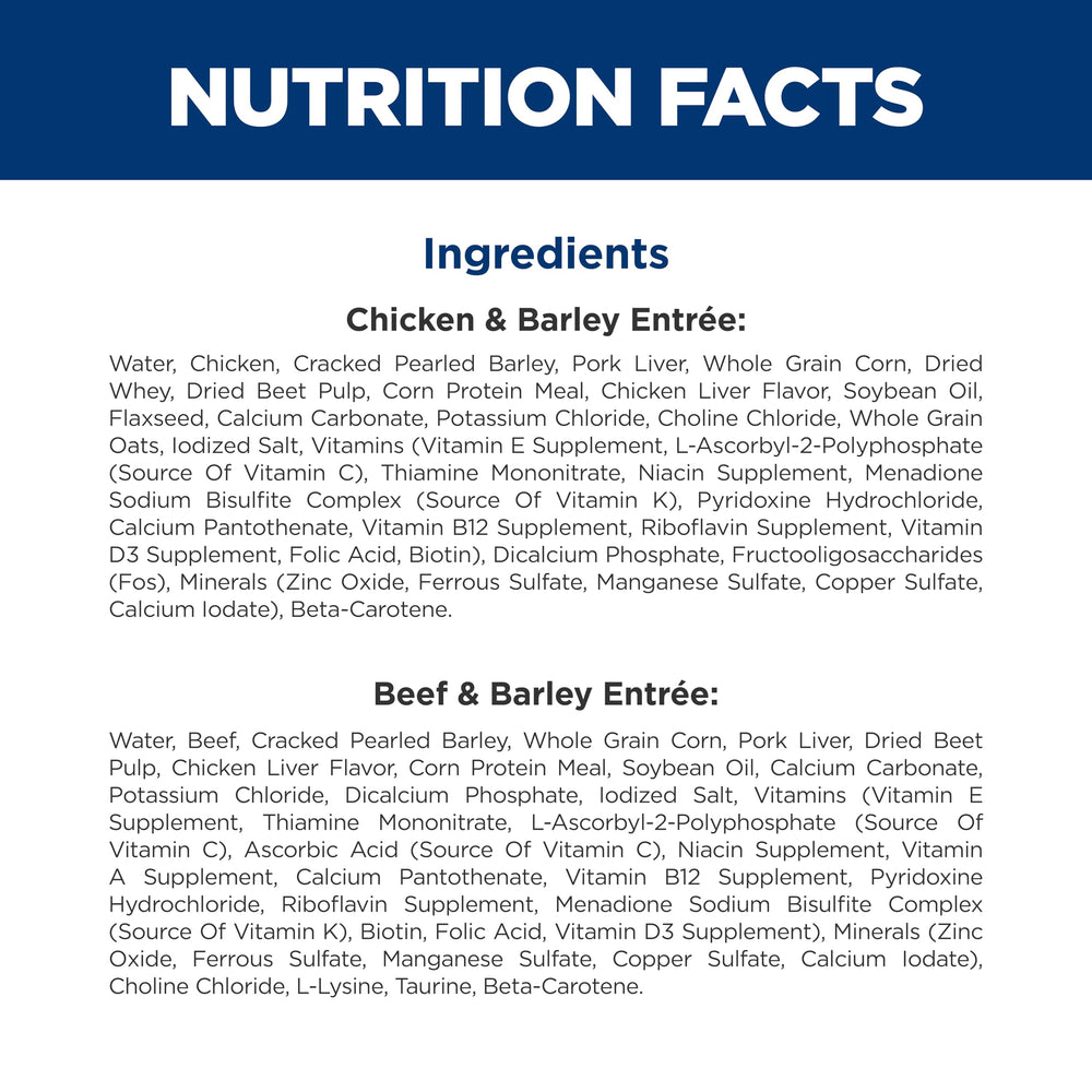Protéines de haute qualité dans Hill's Science Diet Adult 7+