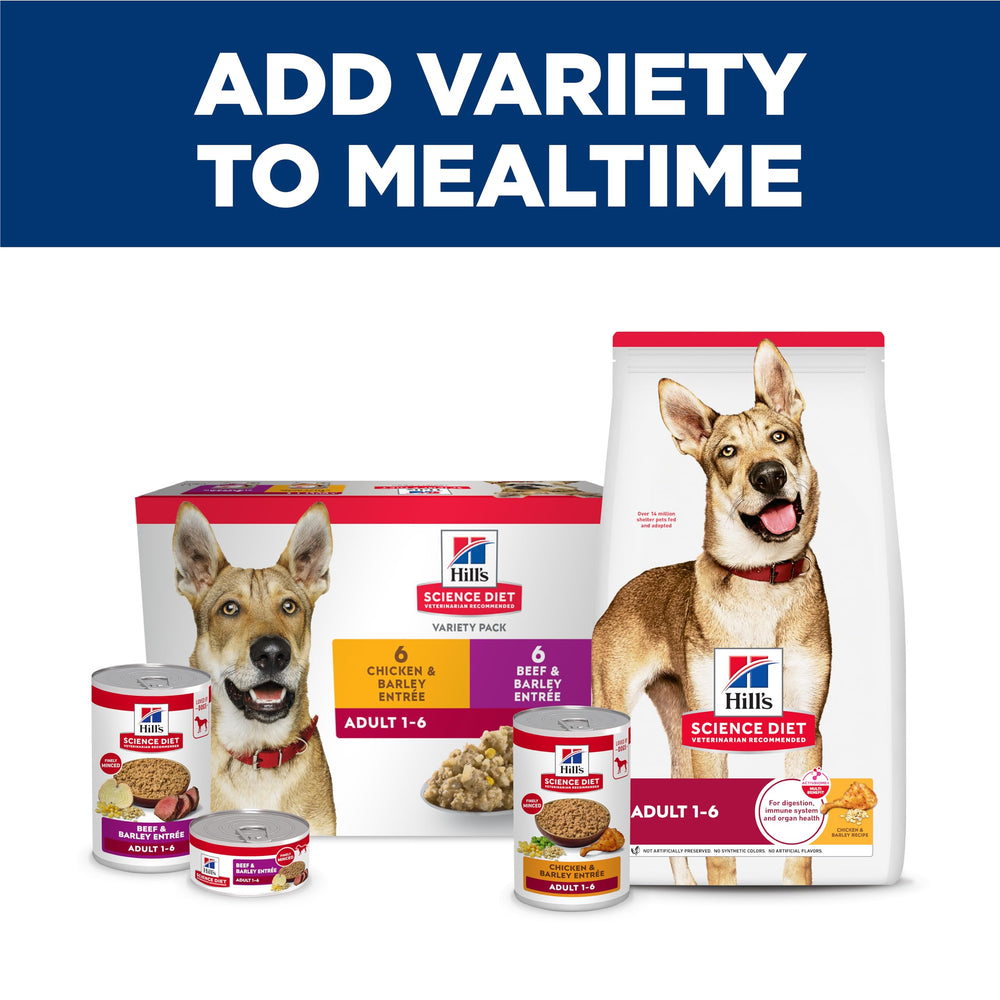 Hill's Science Diet Adulte 1-6, ingrédients naturels et nutriments essentiels