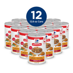 Hill's Science Diet Adulte 1-6 ragout au poulet et légumes; repas prêt à servir