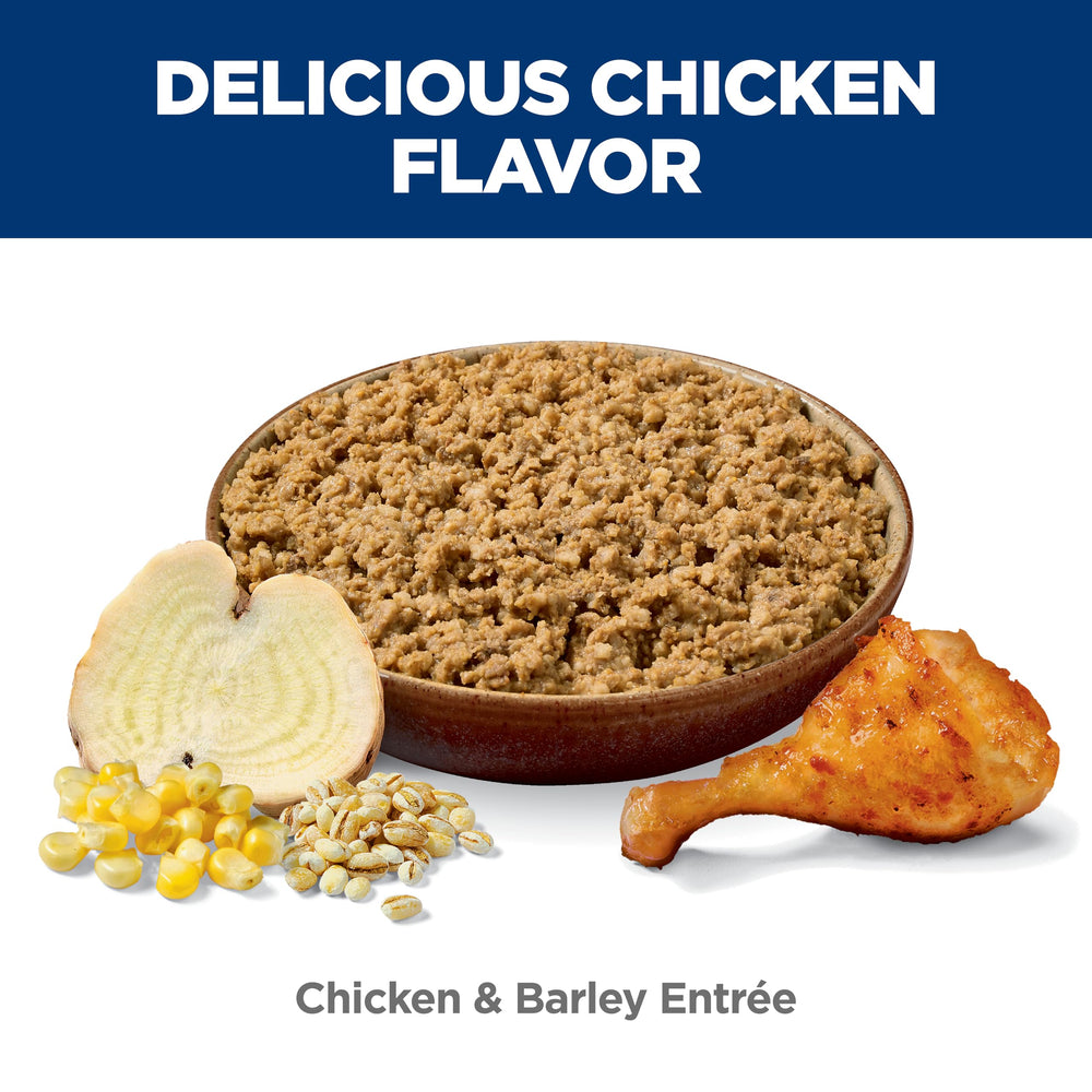 Hill's Science Diet Adulte 7+ poulet et orge - ingrédients naturels mis en avant pour seniors