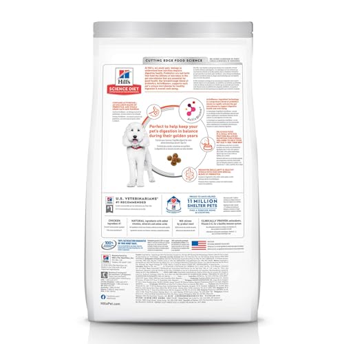 Croquettes Hill's affichant ActivBiome+ pour soutenir la digestion et le microbiome.