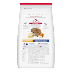 Ingrédients Barley et Riz utilisés dans Hill's Science Diet Adult 7+.