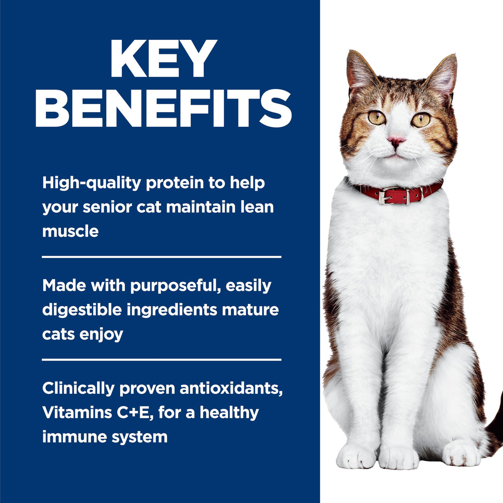 Hill's Science Diet Adulte 7+ - omega6-omega3-poil-sante: peau et pelage plus éclatants.