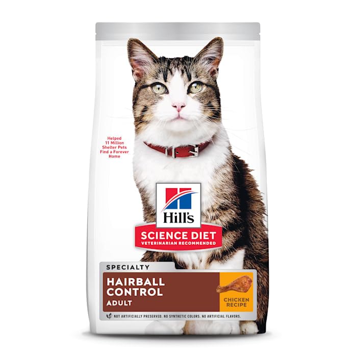 Hill's Science Diet Adulte Chat – ingrédients naturels et nutriments essentiels.