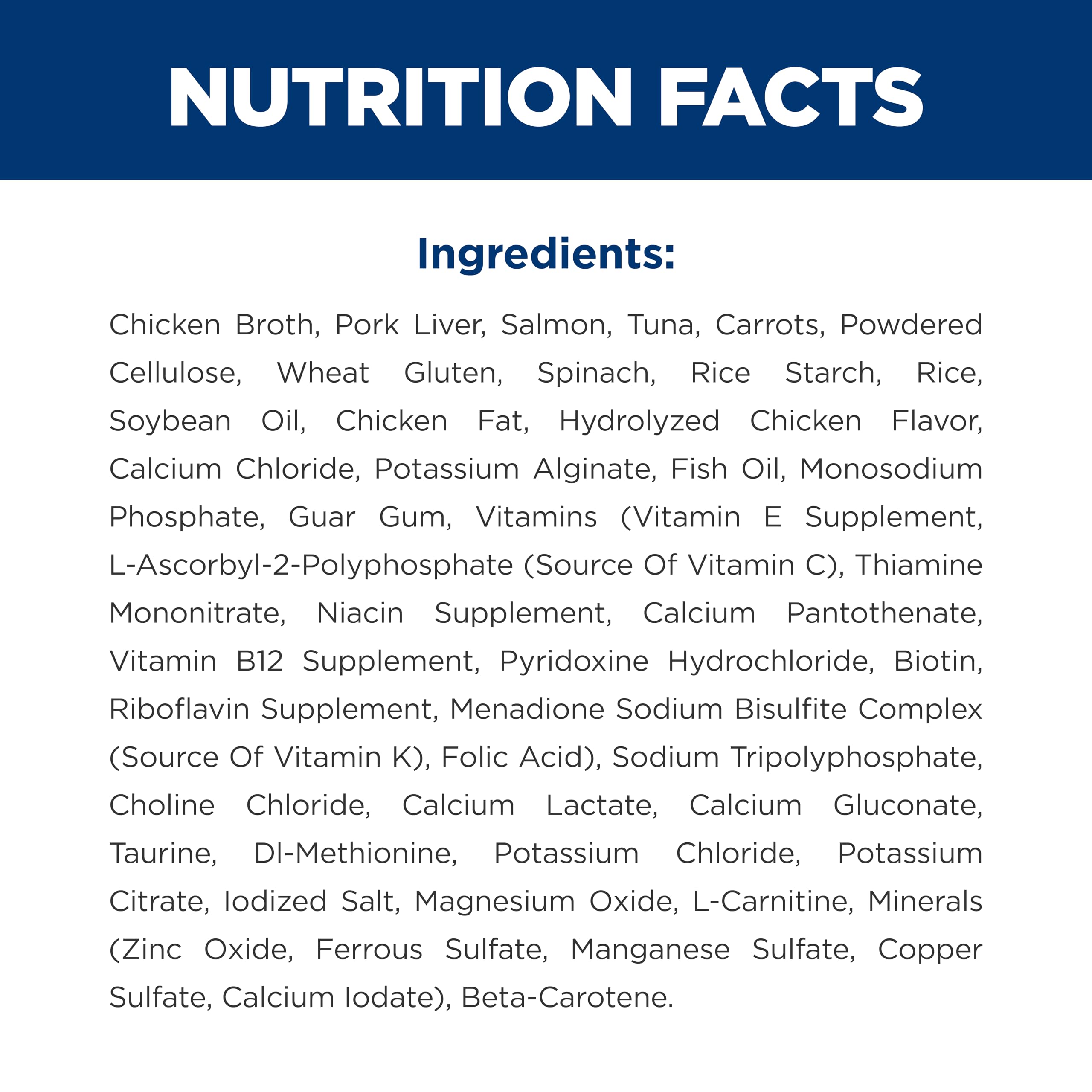 Protéine de haute qualité dans Hill's Science Diet Adulte Chat Intérieur – maintien possible de masse maigre.