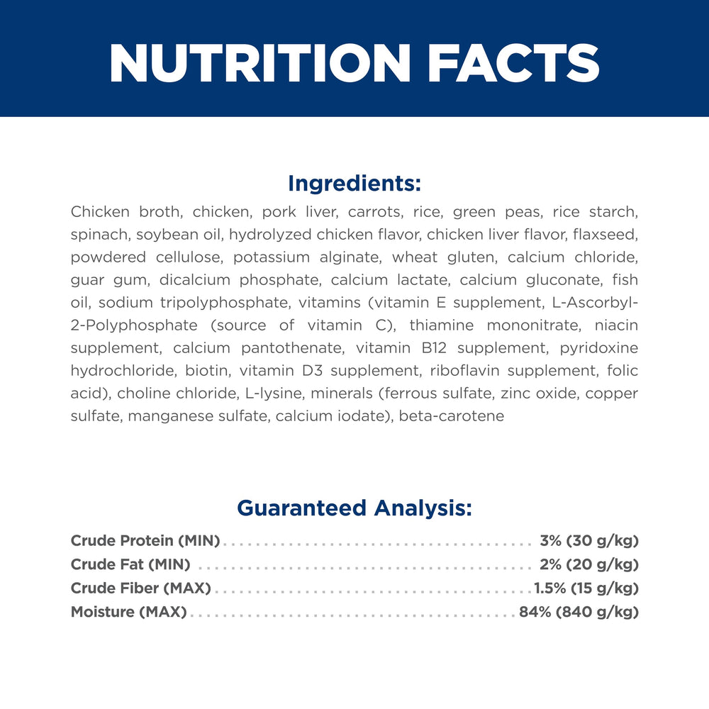 Hill's Science Diet Adult Healthy Cuisine Fabrique USA : produit fabriqué aux Etats-Unis.