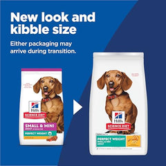 Croquettes Hill's Science Diet Poids Idéal petit chien – ingrédients naturels