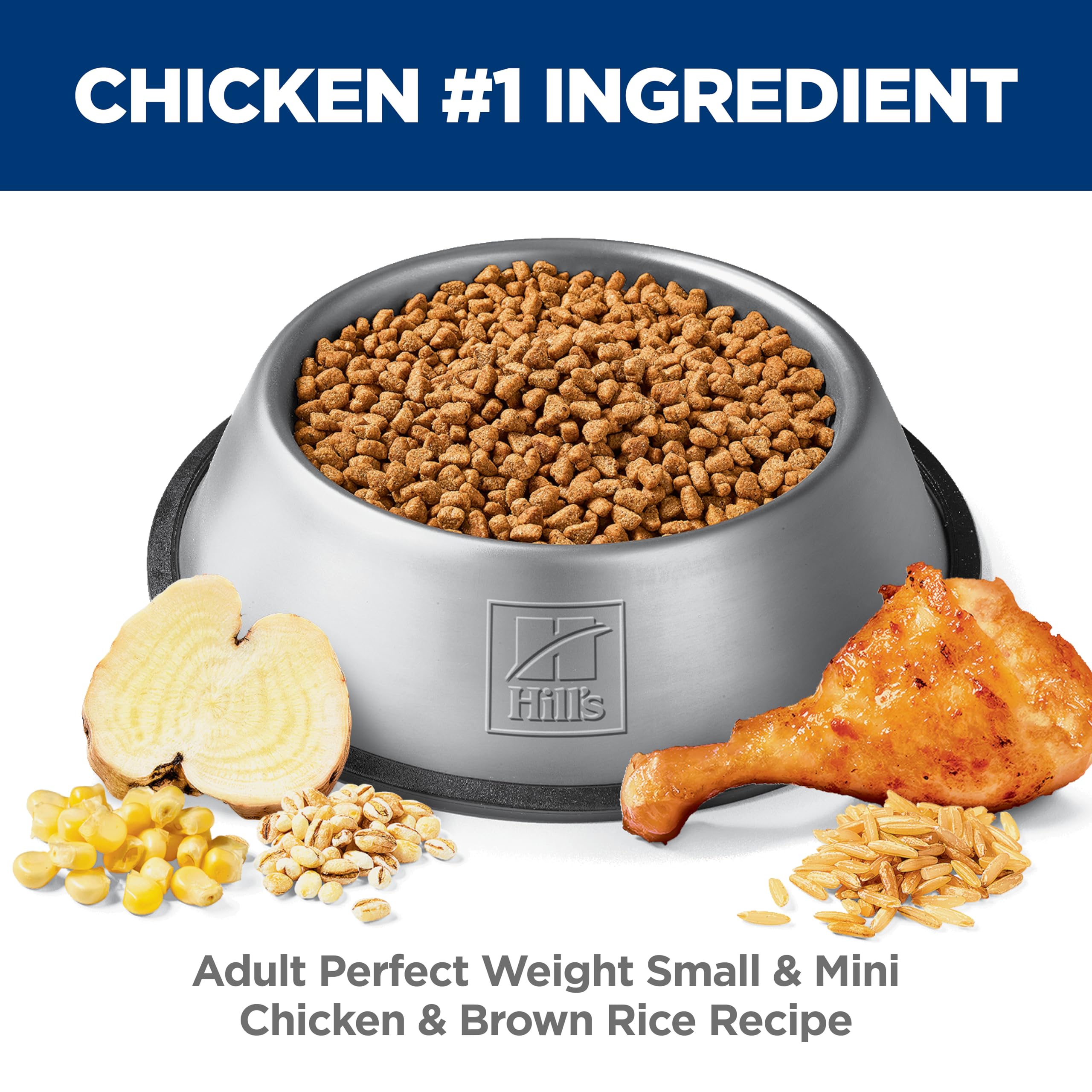 Poulet Hill's Poids Idéal croquettes – goût apprécié par les chiens