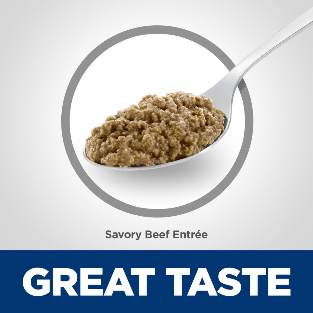Hill's Science Diet Adult 7+ boeuf mince, soutien immunitaire chez le senior
