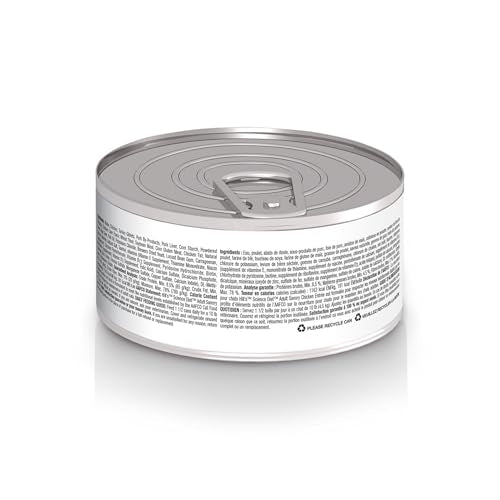Hill's Science Diet pour chat adulte 1-6 ans, morceaux de poulet.