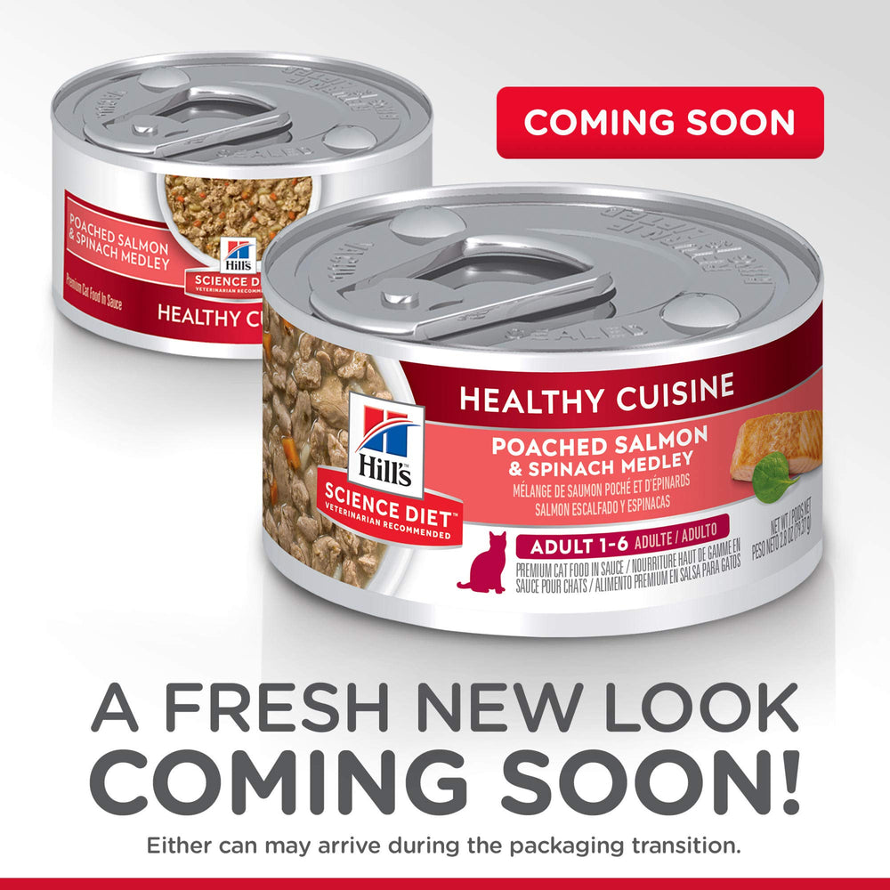 Hill's Science Diet Chat Adulte 1-6 – texture sauce onctueuse pour une dégustation agréable.