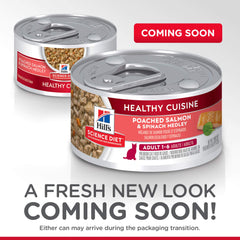 Hill's Science Diet Chat Adulte 1-6 – texture sauce onctueuse pour une dégustation agréable.