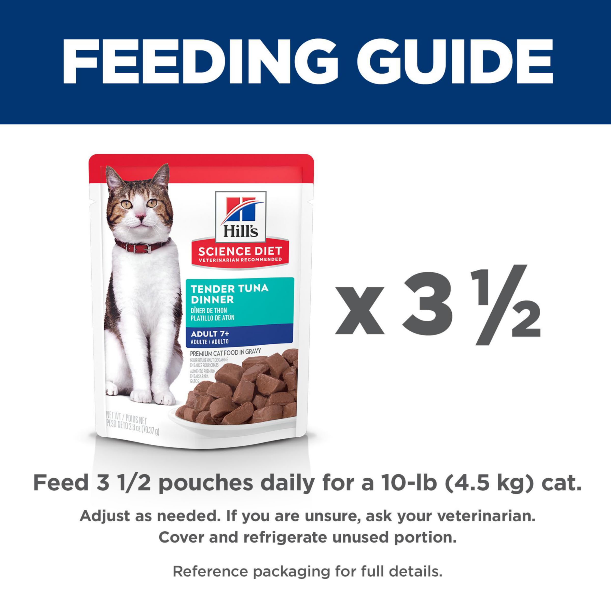 Hill's Science Diet poche prête à servir, pratique et hygiénique.