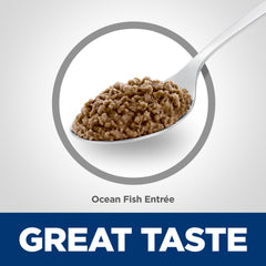 Hill's Science Diet Chat Adulte Indoor Ocean Fish, protéine de haute qualité pour les muscles