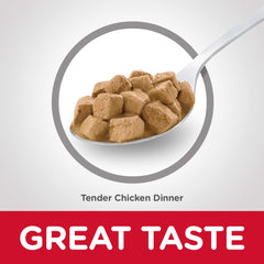 Hill's Science Diet Chat Adulte Stew Poulet – ingrédients naturels et vitamines pour un équilibre nutritionnel.